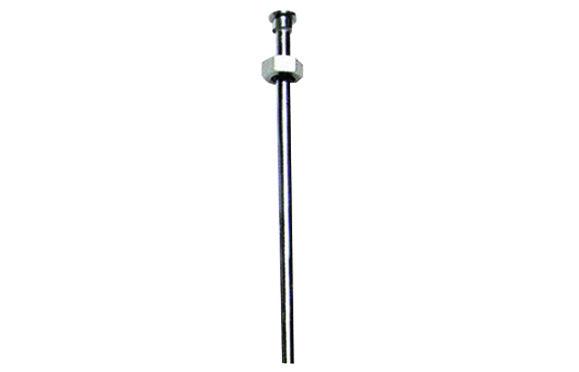CANNETTA IN RAME CROMATA CON DADO- 1/2 x 10  cm. 40- DEBOR- pezzi 1