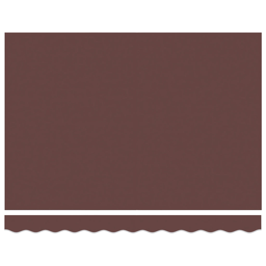 Tenda in Tessuto per Struttura 3.5x2 m Marrone