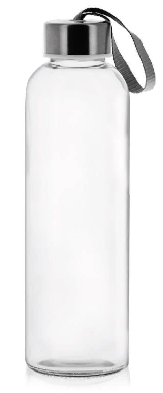 Bottiglia Acqua in Vetro Trasparente Walking 500 ml Cerve
