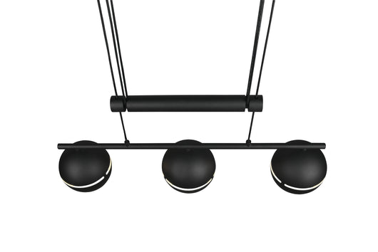 Lampada a Sospensione da Interno  E14 in Metallo Nero Opaco