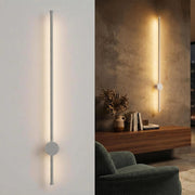 Applique Barra Luminosa Lineare LED 12W CCT Lampada Decorativa Moderna Parete Luce Orientabile Soggiorno Camera da Letto 230V BIANCO