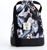 Borsa unisex, zaino con cordoncino, zainetto, borsa sport, con tasca interna, 11 litri per sport, viaggi e città