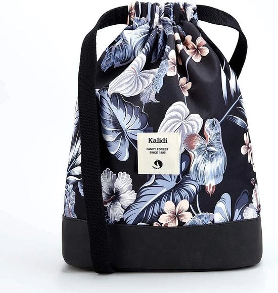 Borsa unisex, zaino con cordoncino, zainetto, borsa sport, con tasca interna, 11 litri per sport, viaggi e città