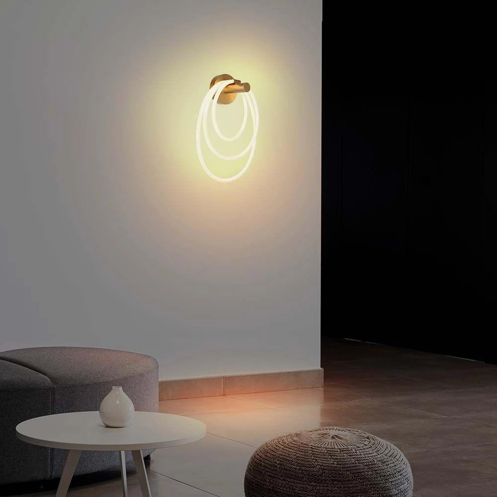Applique V-TAC VT-7927 LED 37W 3000K 3940lm oro