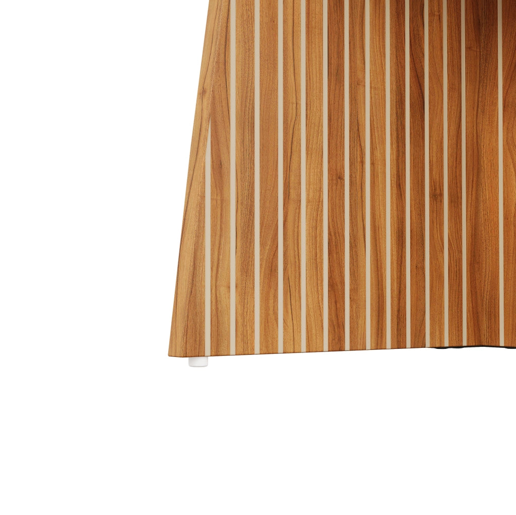 Tavolo da pranzo rotondo allungabile 110-150x110x77;5 cm con ripiano; effetto noce