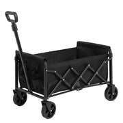 Carrello da spiaggia pieghevole - Xylo - Leggero e portatile, grande capacit??, ruote, resistente - Nero