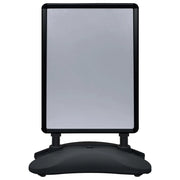 Piedistallo per Poster A1 Base ad Acqua Nero Lega di Alluminio 51205