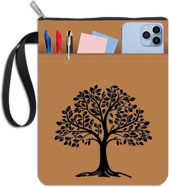 Copertina per libri da appendere - Protezione per libri tascabili con chiusura a raccordo - Copertina per libri per appassionati di lettura - Regalo per amici classe