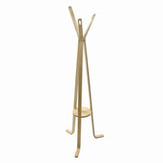 Attaccapanni a stelo legno naturale 3 braccia cm 50h170