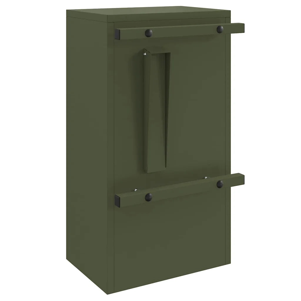 cassetta postalepastkastei Oliver verde 30 x 20 x 55 cm Acciaio 874950