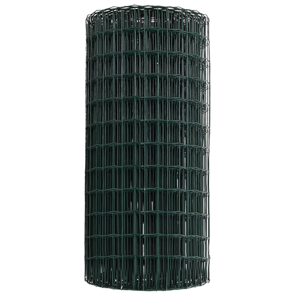 Recinzione Euro Verde 0.8 x 10 m Acciaio
