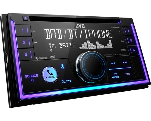 JVC KW-DB95BT Nero 200 W Bluetooth
