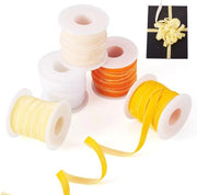 Lint di velluto 50 metri - unidirezionale - 5 colori - laccio di regalo - laccio decorativo - per artigianato DIY