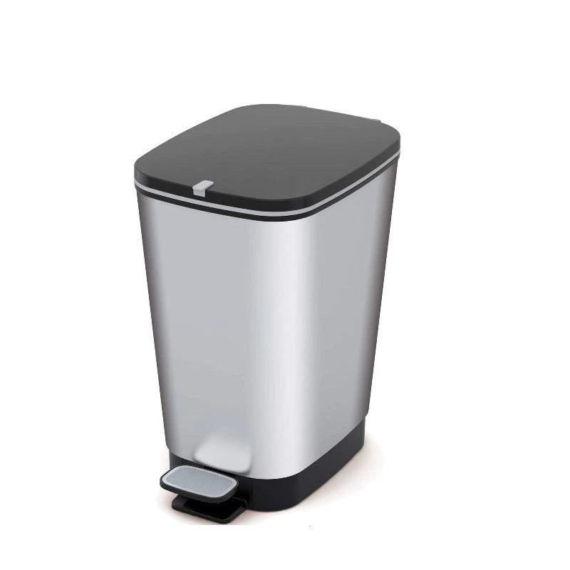 Pattumiera Bidone Chic Bin Steel 30 x 27 x 18 cm 10 Litri