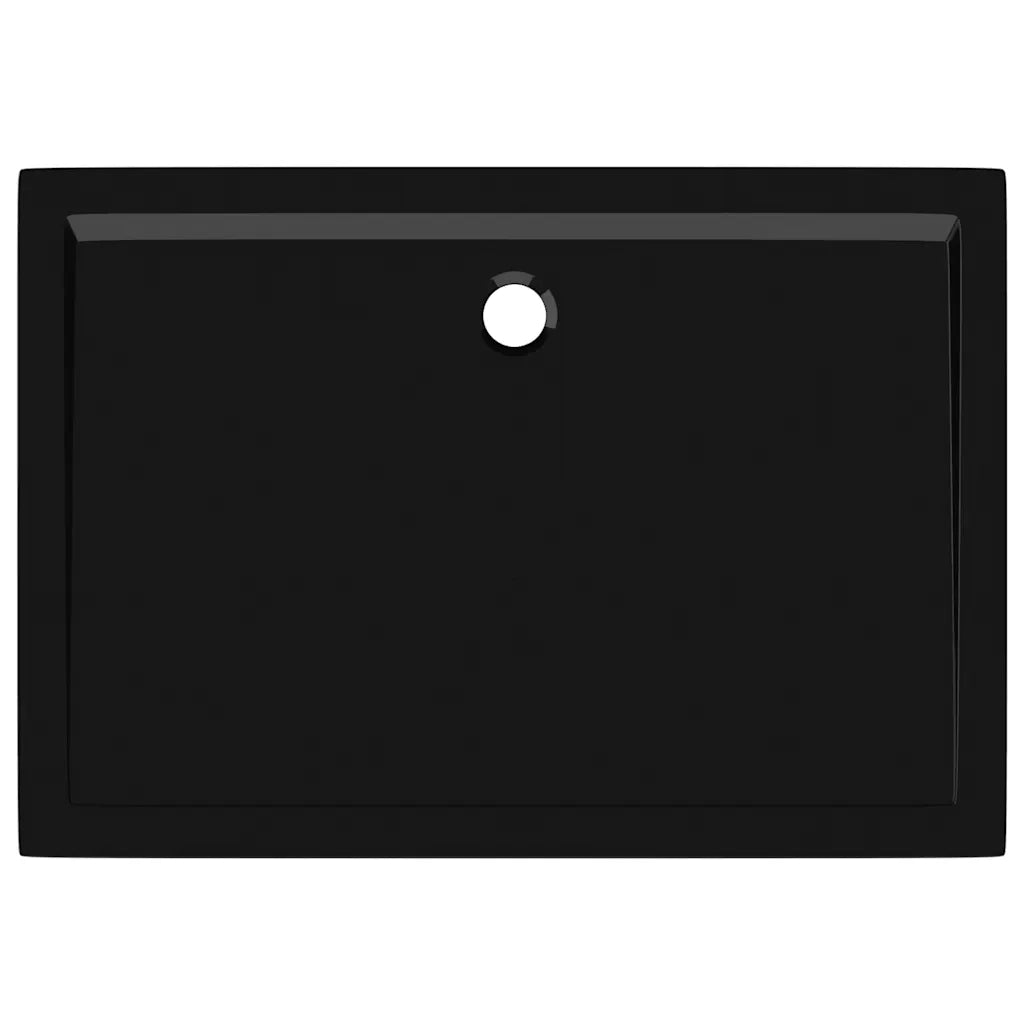 Piatto Doccia in ABS Rettangolare Nero 80x110 cm CFW6601129
