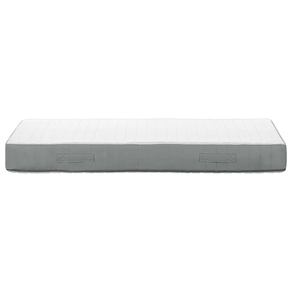 Materasso a molle insacchettate EU misura singola con maniglie imbottitura in memory foam rivestimento rimovibile 90 x 200 cm Rigidità media Design moderno trapuntato