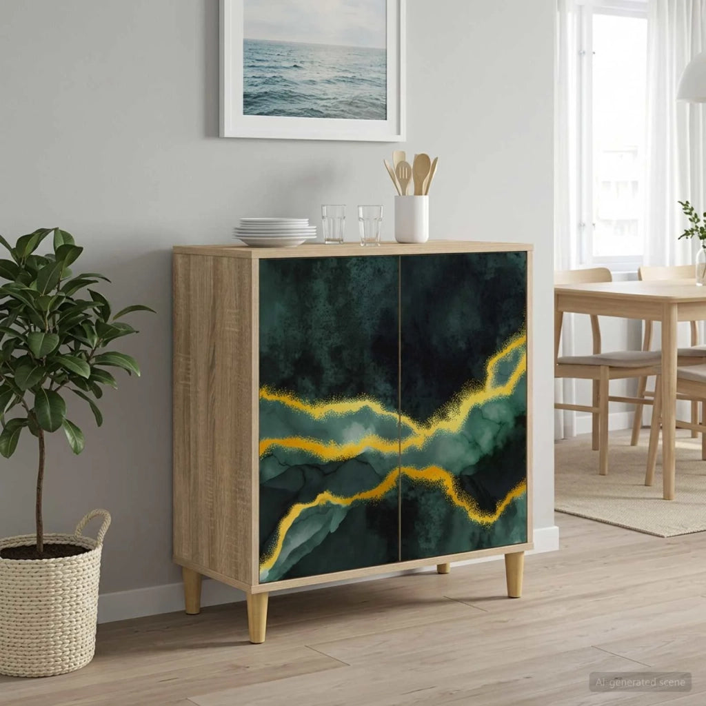 Credenza WIJHE Sonoma 69 x 33 x 75 cm Legno ingegnerizzato 8006914