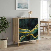 Credenza WIJHE Sonoma 69 x 33 x 75 cm Legno ingegnerizzato 8006914