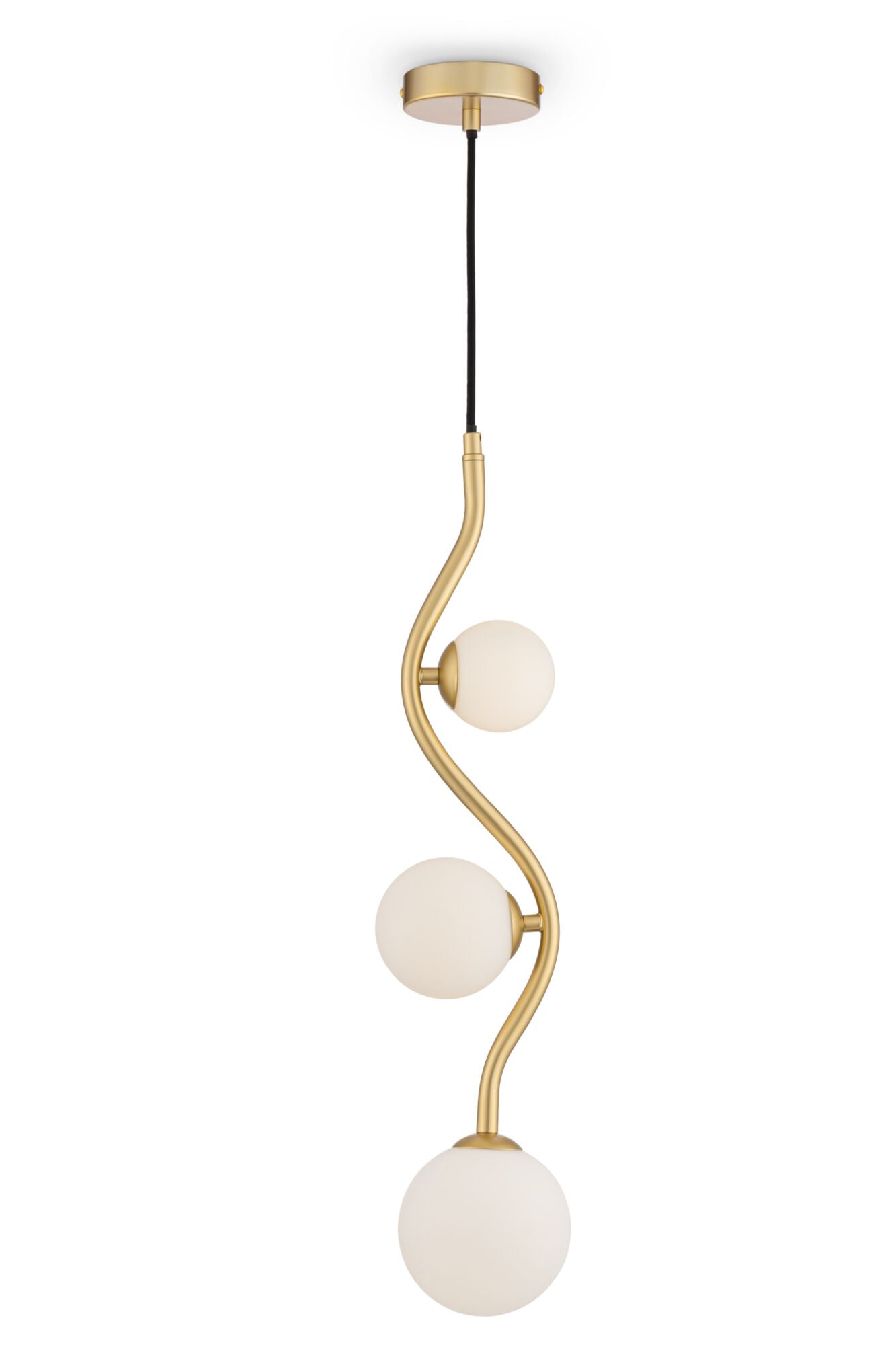 Lampada pendente Modern in Metallo Uva Oro