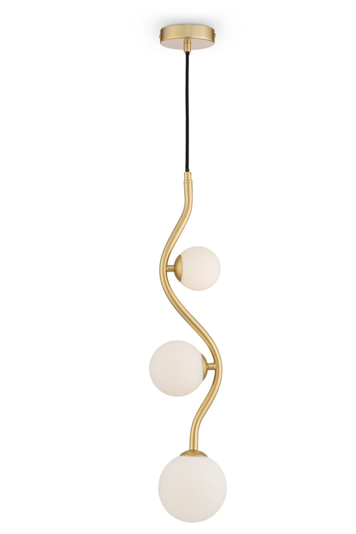 Lampada pendente Modern in Metallo Uva Oro