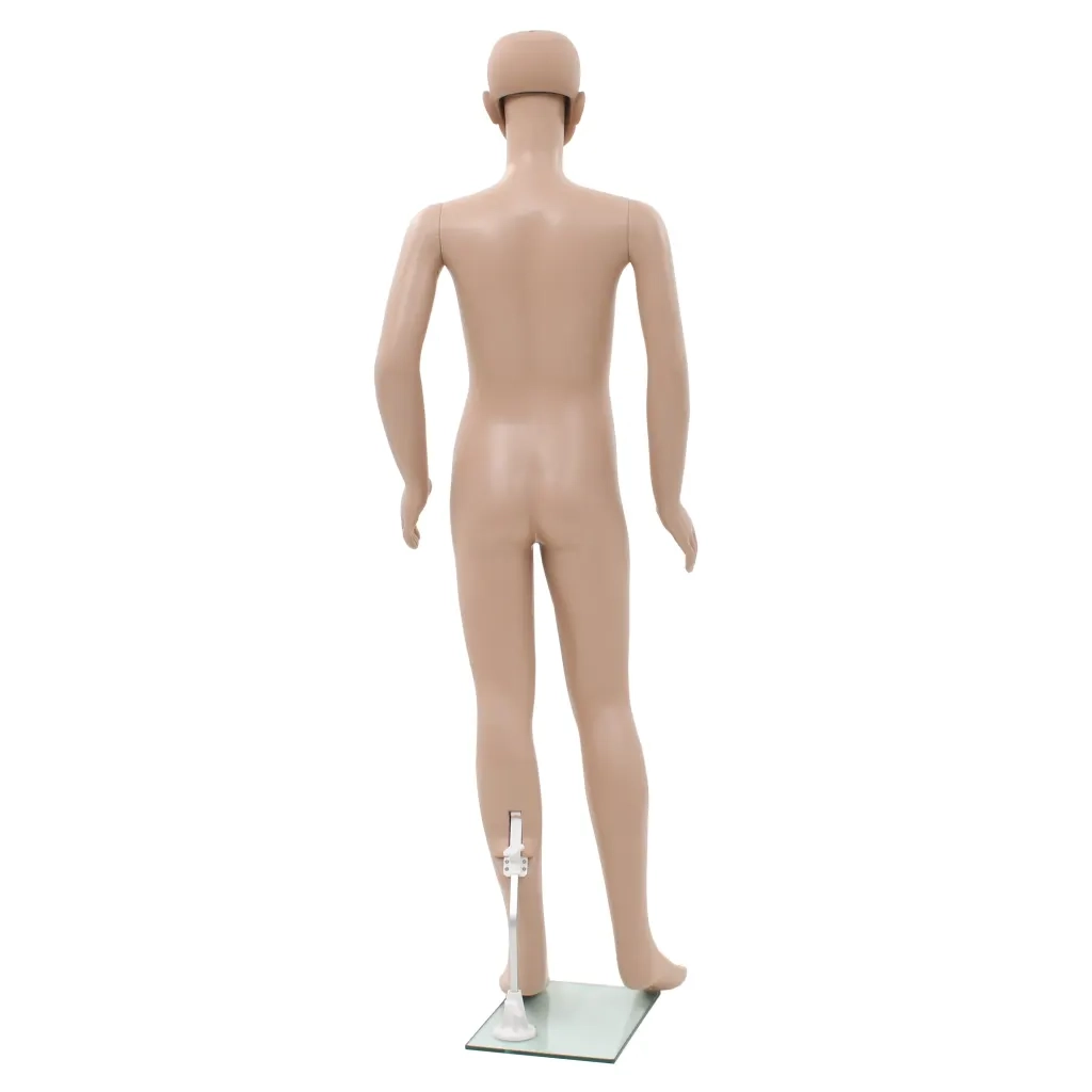 Manichino Bambino Figura Intera Base in Vetro Beige 140 cm 142931