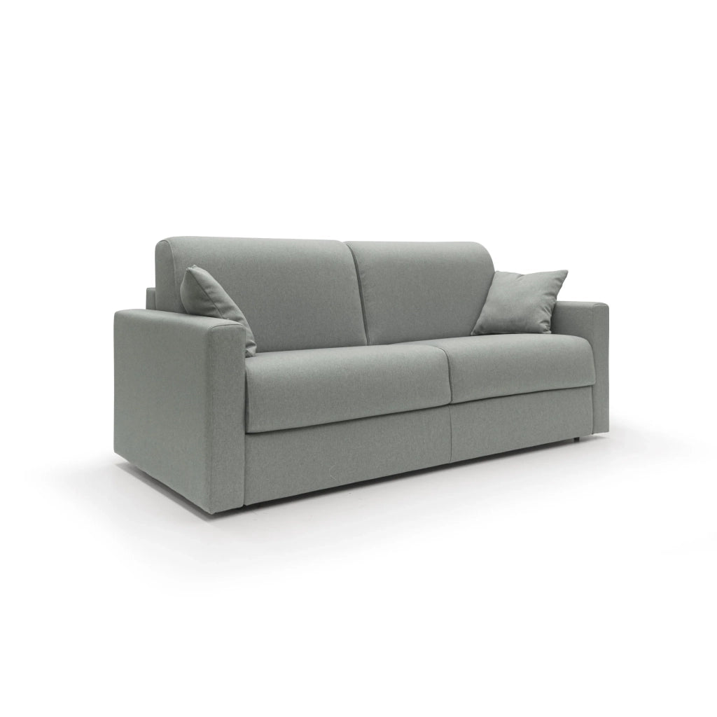Chris Divano letto matrimoniale tessuto impermeabile 186 cm grigio