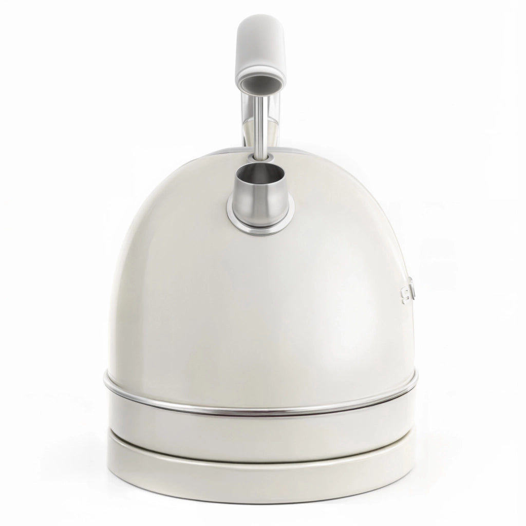 Bollitore vintage SWEISS KTL8 1,8L e base girevole a 360°C, 2200W, beige