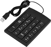 Tastiera Numerica USB Mini Portatile 19 Tasti Adatta per Laptop Desktop PC