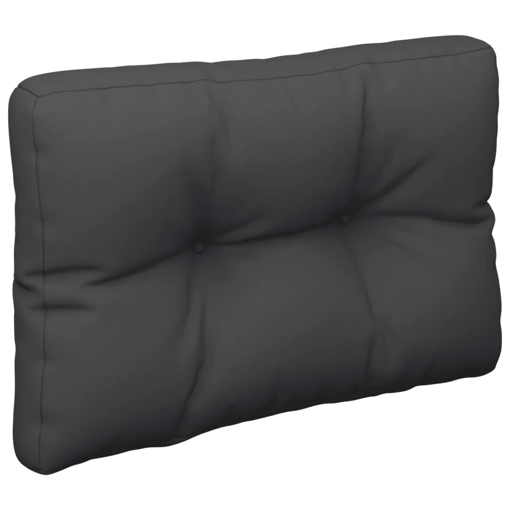 Cuscino per Pallet Nero 50x40x12 cm in Tessuto 360542