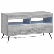 Mobile TV LED Sonoma grigio Legno ingegnerizzato 897661