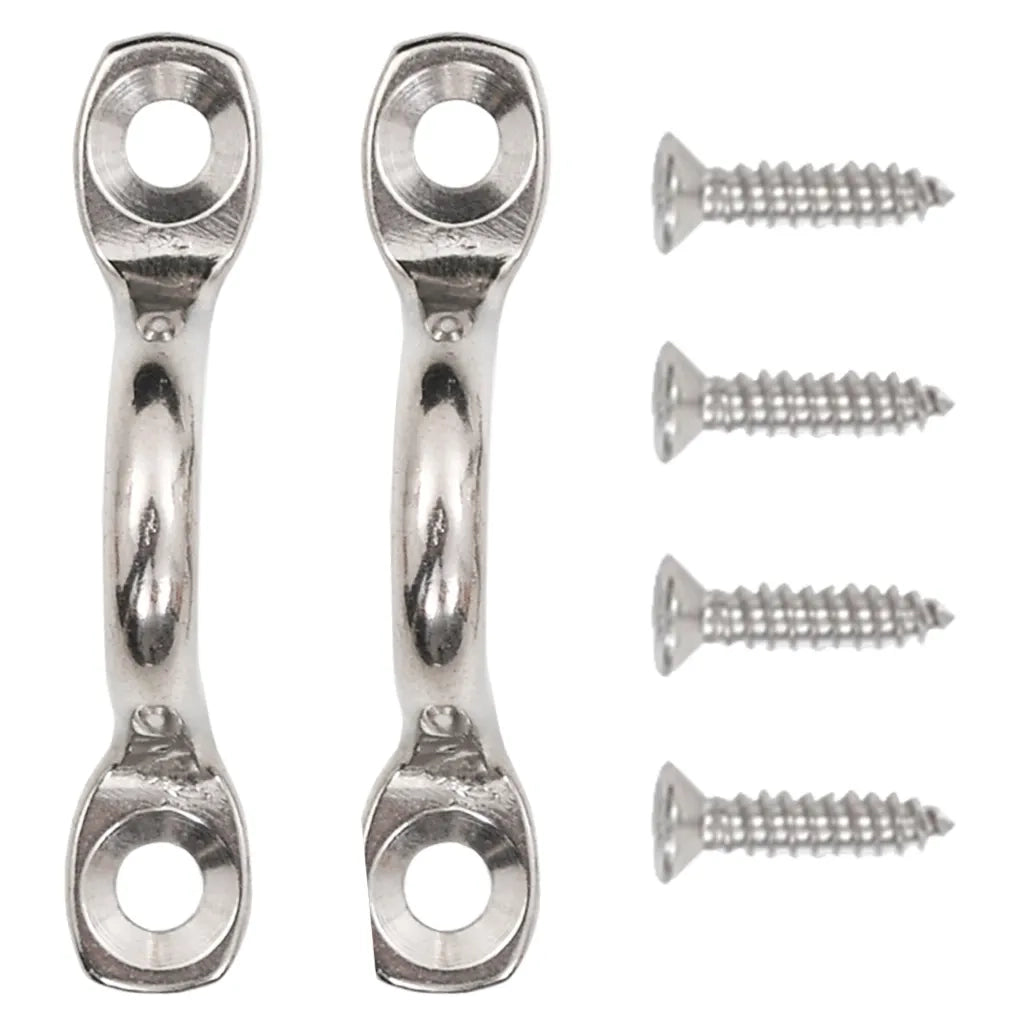 Cinghie per Tendalino Bimini 2 pz in Tessuto e Acciaio Inox CFW7913015