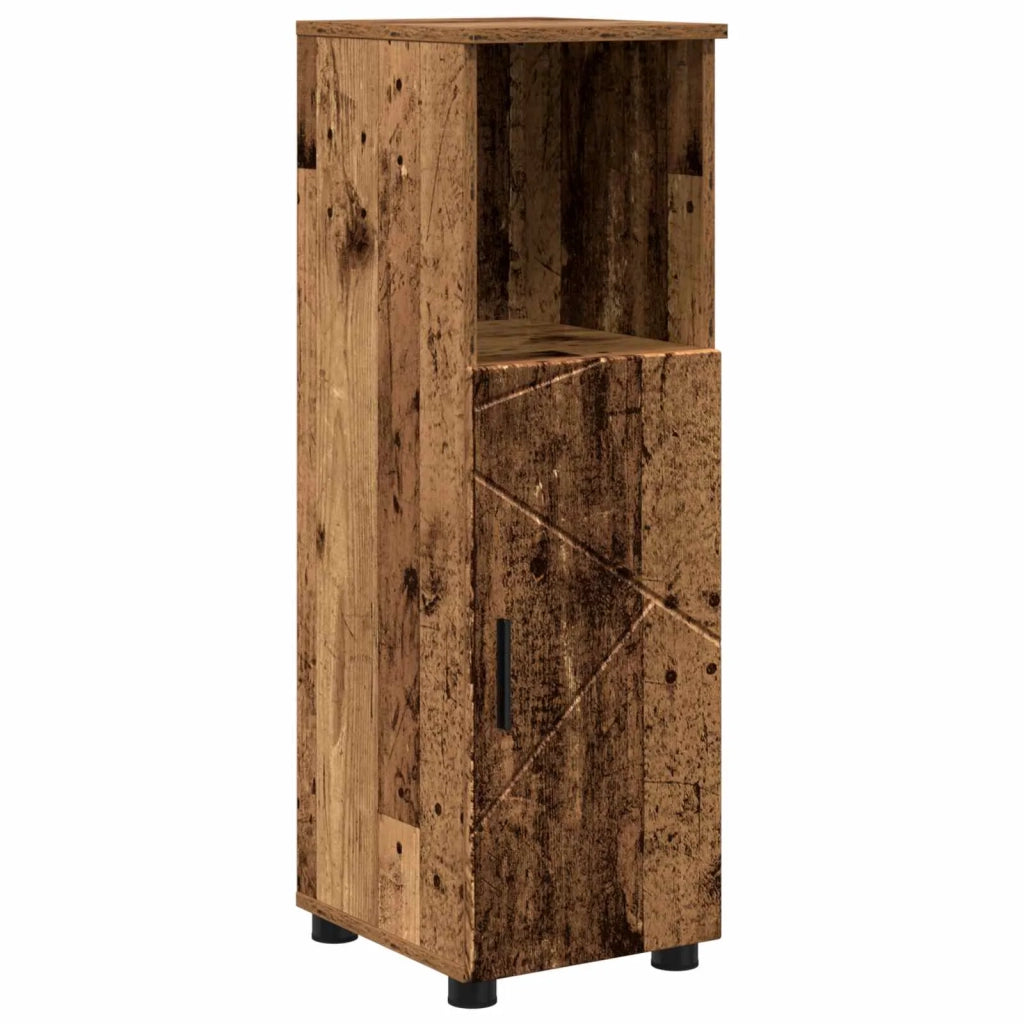 Mobile da Bagno con archiviazione Legno vecchio 30 x 35 x 95 cm 883322
