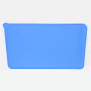 Mat di silicone per animali domestici, bordi rialzati per evitare di lasciare macchie, facile da pulire, piastra antiscivolo per cani e gatti per evitare di lasciare rifiuti dai contenitori di cibo e acqua sul pavimento (48*30cm) - blu