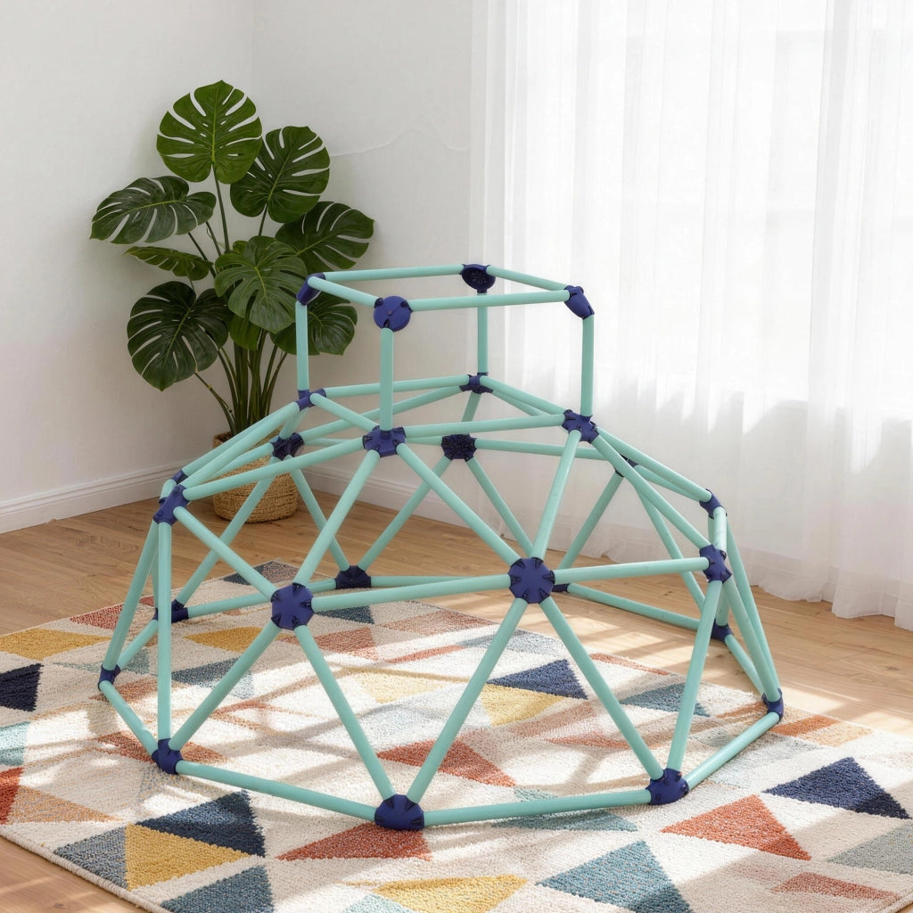 Dome per arrampicata per bambini ¨C zephmum ¨C Blu, ?182.5cm, plastica