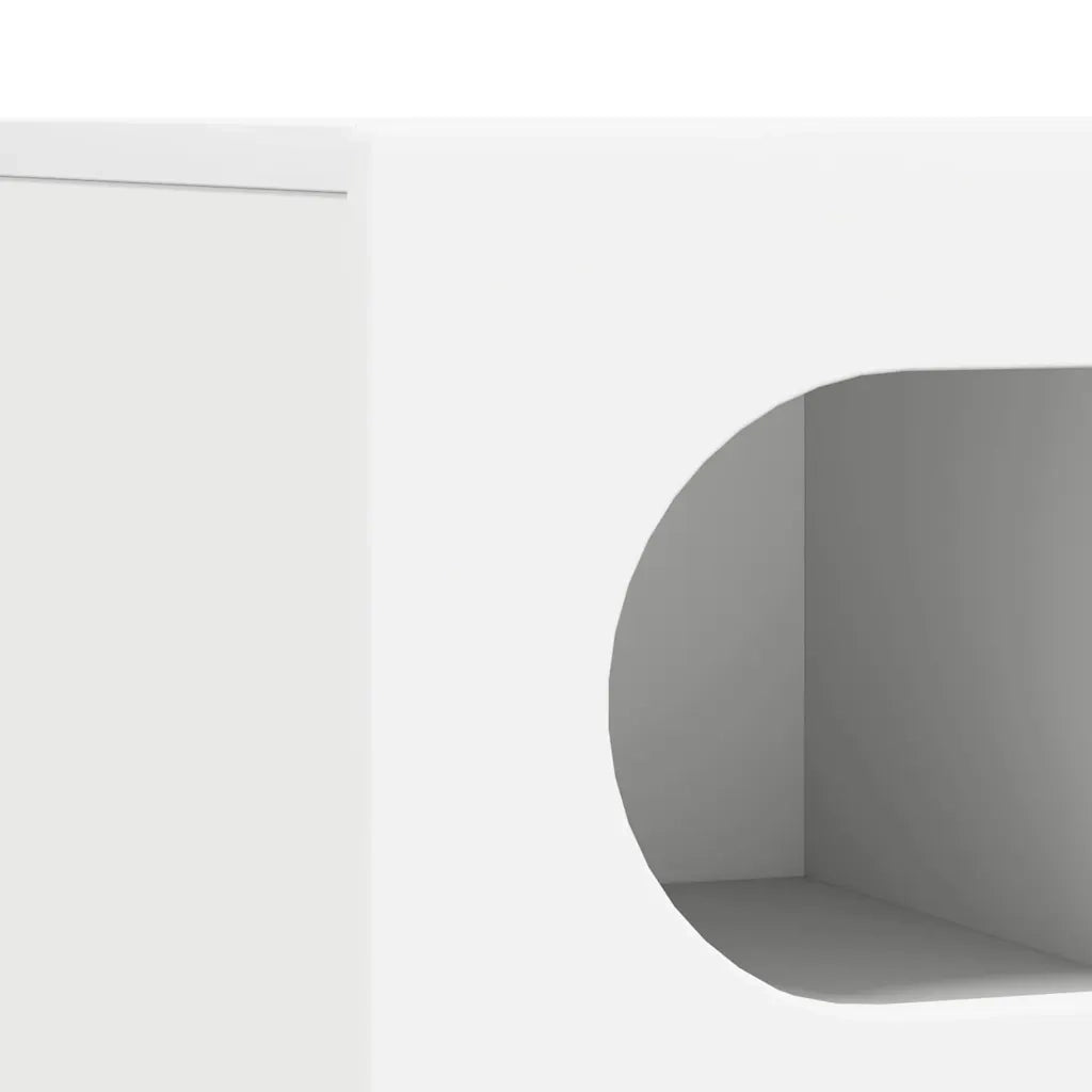 Mobile TV Bianco 100 x 35 x 40 cm Legno multistrato 891264