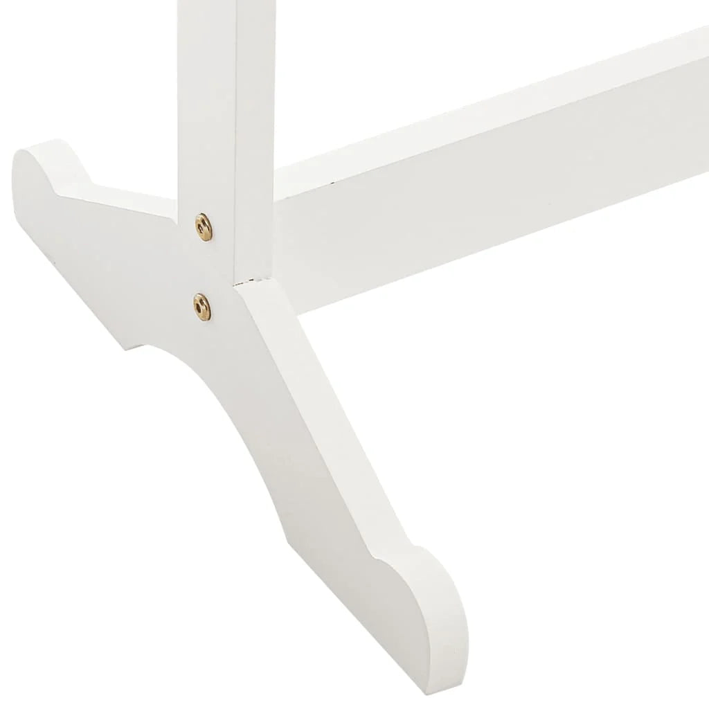 Mobiletto portagioielli mobile contenitore organizer per camera da letto spogliatoio bagno specchio con luci LED autoportante bianco 02_0022852