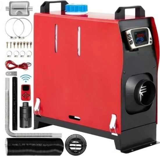 Kachel a gasolio 12V - Standkachel - 8KW - Riscaldamento automatico - Capacità 5L
