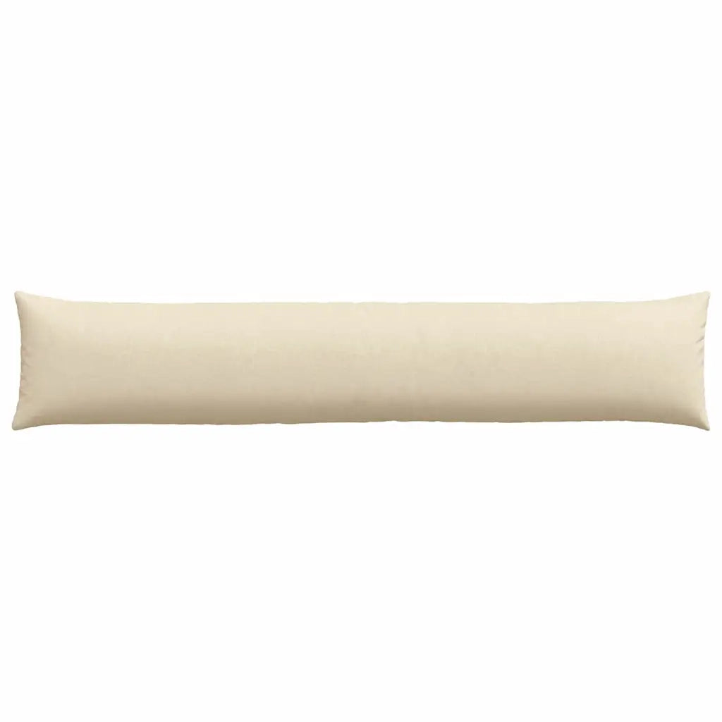 Cuscini da Divano 2 pcs Crema 200 x 40 cm Tessuto