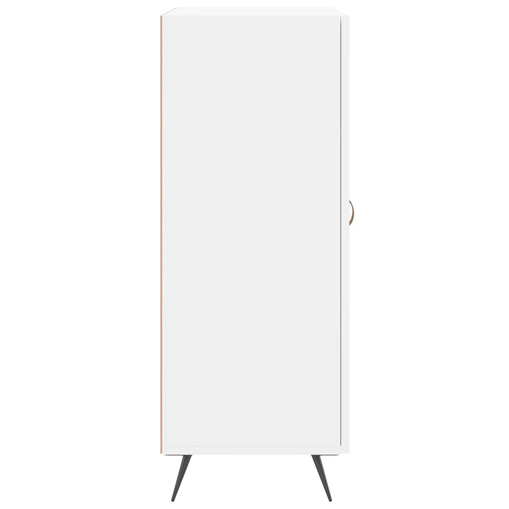 Buffet credenza cassettiera armadio mobile contenitore organizer per cucina soggiorno salotto 69,5 x 34 x 90 cm legno ingegnerizzato bianco 02_0030442