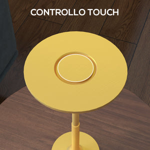 Lampada da Tavolo a LED Senza Filo Touch Ø13x28,5 cm Batteria Ricaricabile Oro