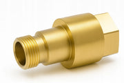 Adattatore M22IG a TR22AG di Ricambio compatibile con Idropulitrici Kärcher HD e HDS – Ottone, 300 Bar, 155°C, Easy!Lock