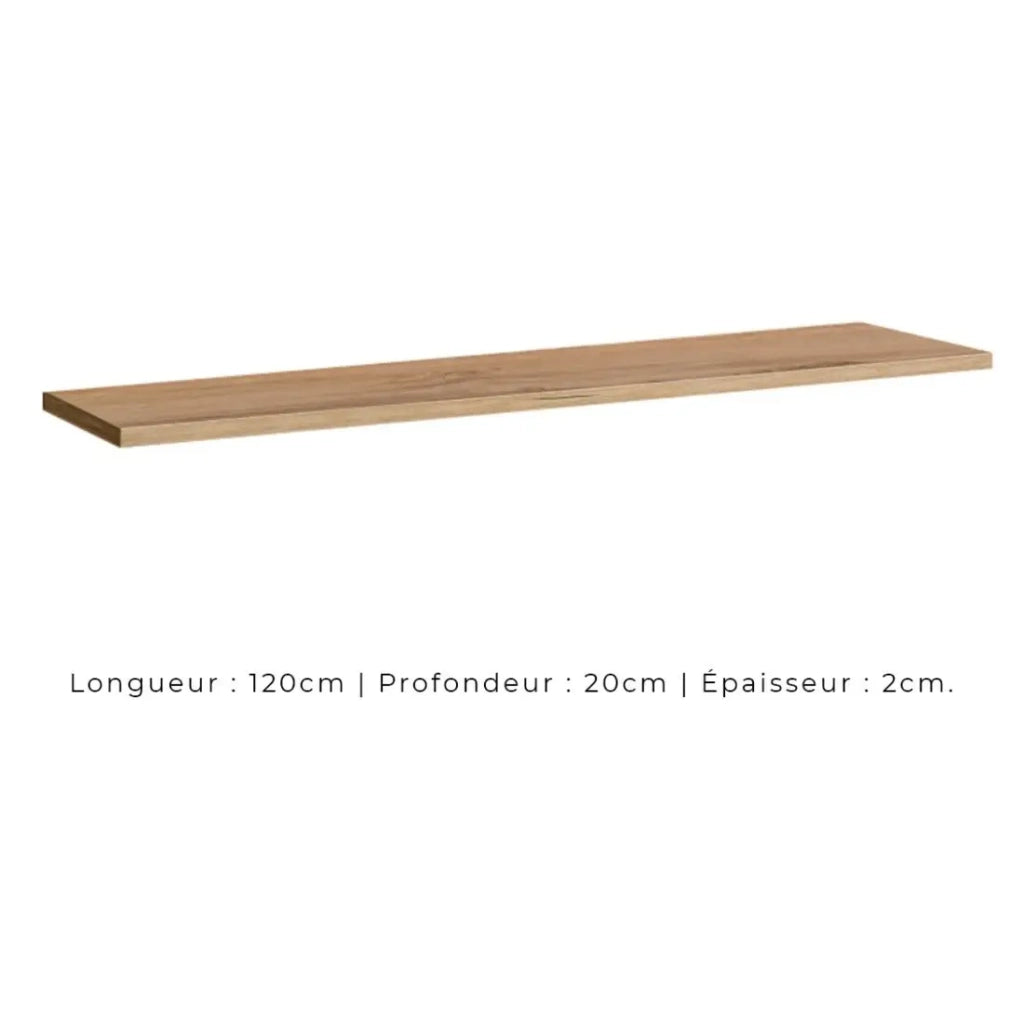 Set mobili da soggiorno SWITCH XXIII – LED – Rovere – Design sospeso