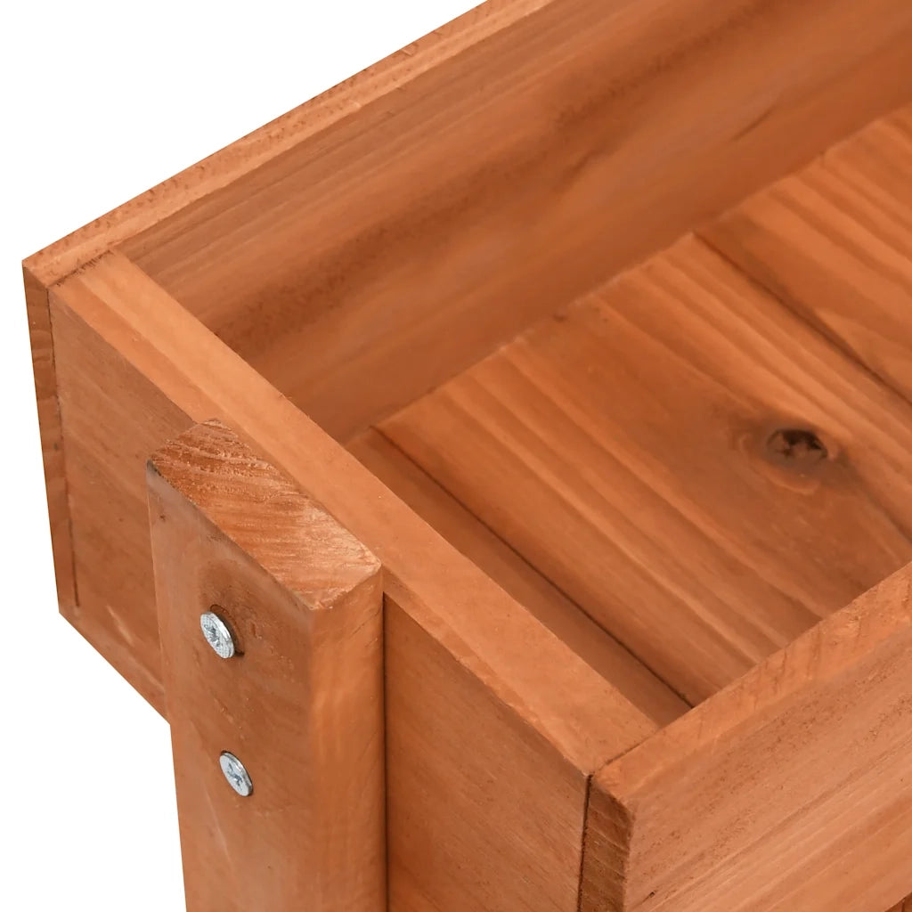 Fioriera | Cassetta per fiori | Vaso 52x30x78 cm in Legno di Abete