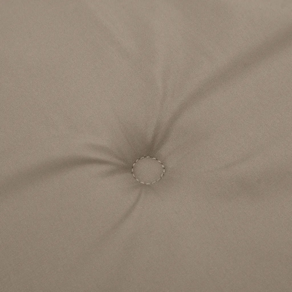 Cuscino per Panca Tortora 100x50x4 cm in Tessuto Oxford