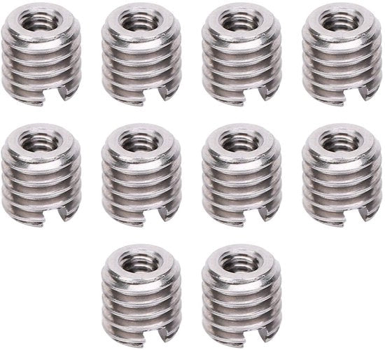 Set di fissaggio per saldatura a secco - Binnendraad M2x0,4 mm - Buitendraad M4x0,7 mm - Acciaio inossidabile - Kit di riparazione di cavi - Lunghezza circa 40 mm