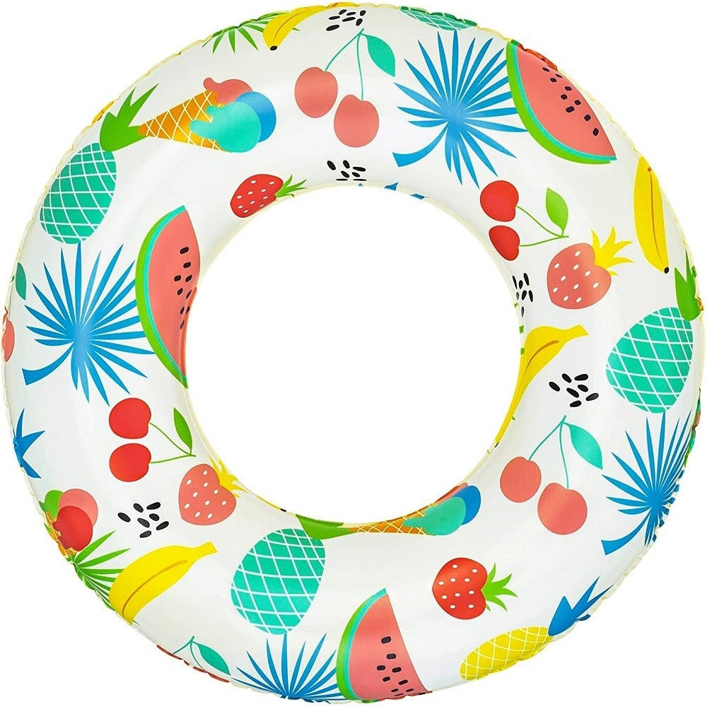 Trade Shop - Ciambella Salvagente Gonfiabile A Fantasia 61 Cm Per Bambini Modelli Ass. 36014 -