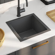 Lavello da Cucina Artigianale Nero in Acciaio Inox cod mxl 52772