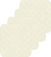 Pannoloni idrorepellenti da asciugare 4 pezzi - assorbitori per sedute 22 x 21 cm