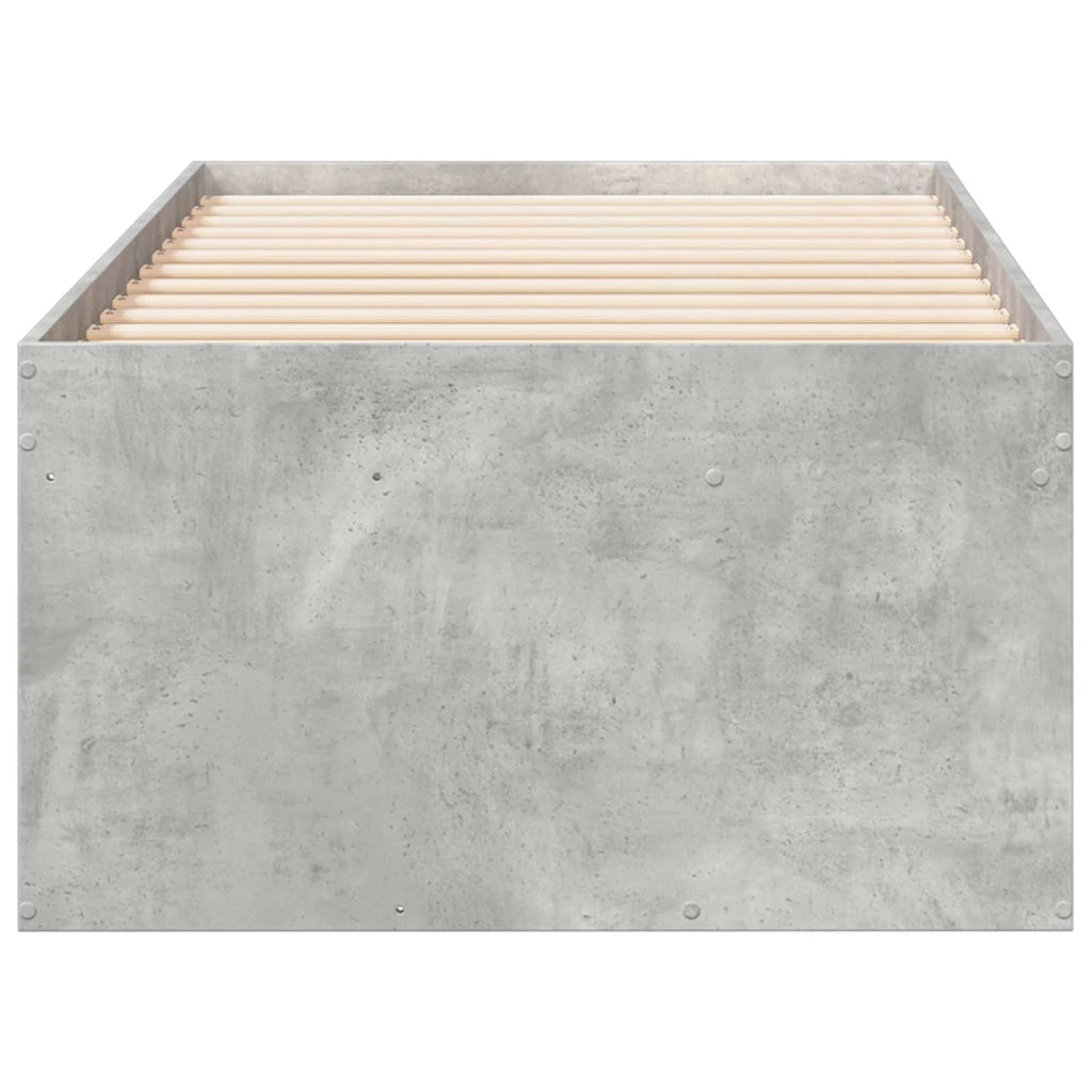 Telaio del letto con storage Grigio Cemento 80 x 200 cm 3429498