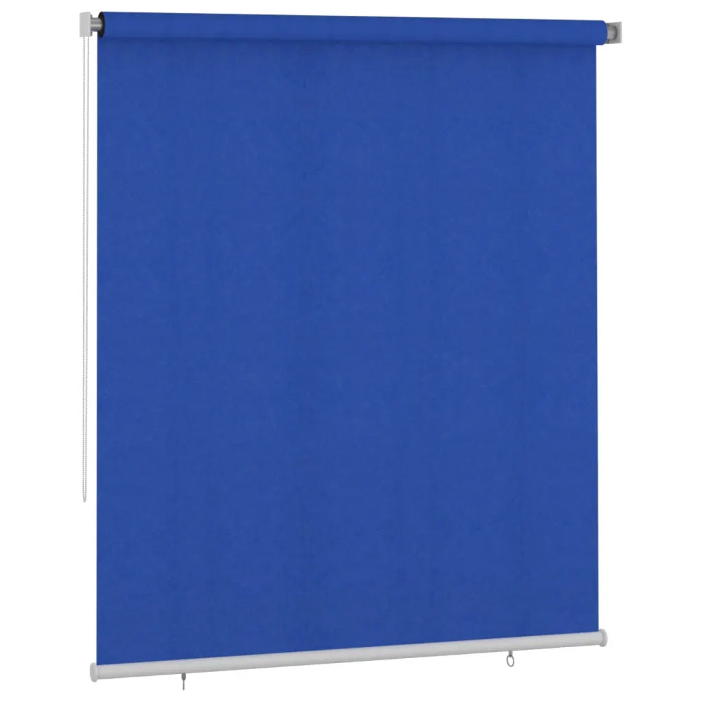 Tenda a Rullo per Esterni 200x230 cm Blu HDPE
